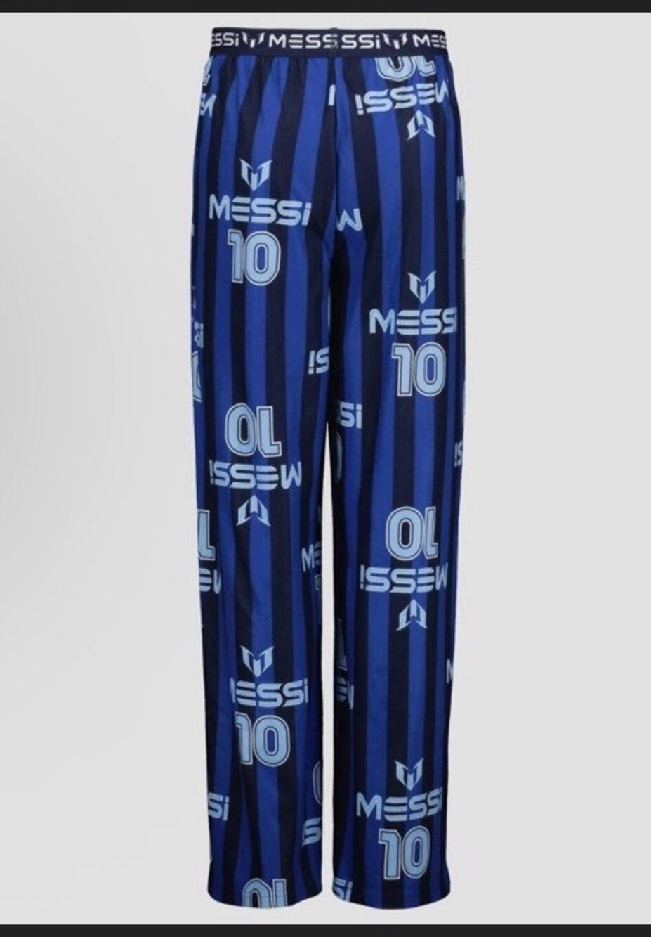 Boys Messi Pajama Pants - Blue Size Large. FIFA World Cup. Argentina.